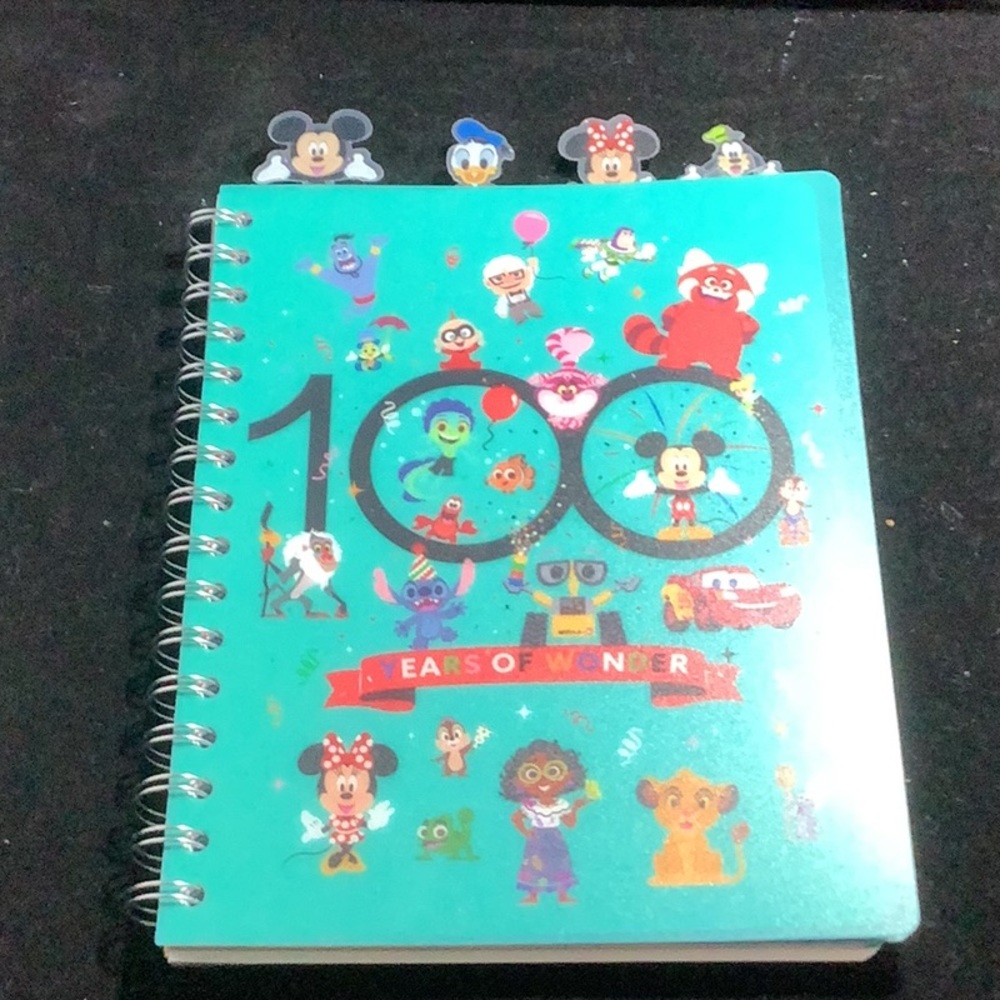 Disney 100Years of Wonder Note Book